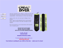 Tablet Screenshot of cheap-diver.com